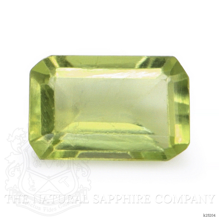 0.60 Ct. Yellowish Green Peridot from Ceylon (Sri Lanka)