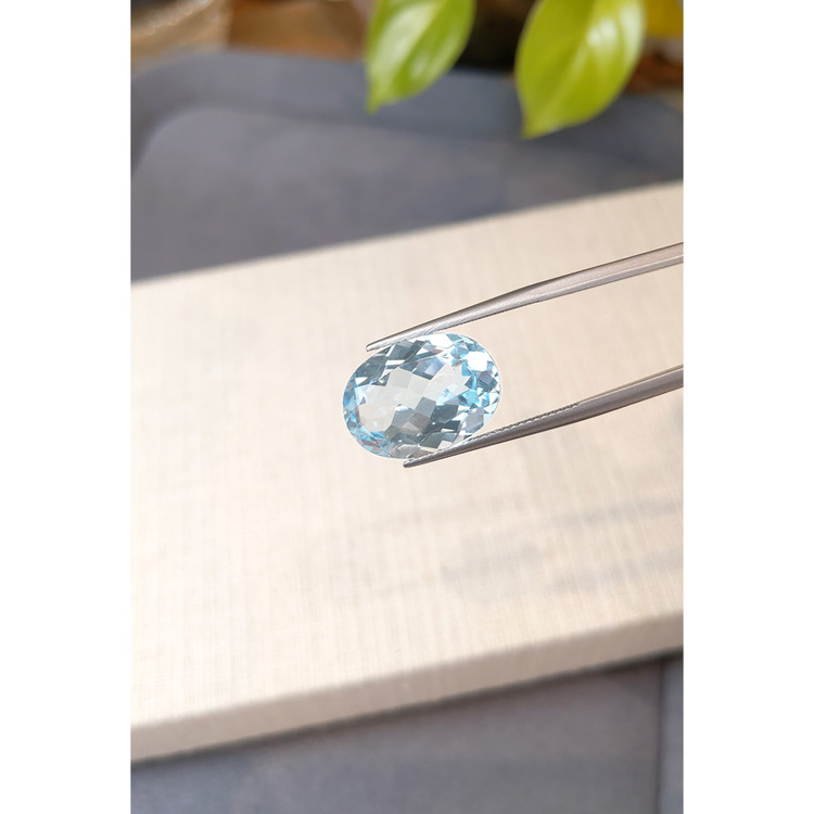 14.81 Ct. Blue Topaz from Brazil
