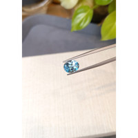 3.32 Ct. Swiss Blue Topaz from Brazil Life Style