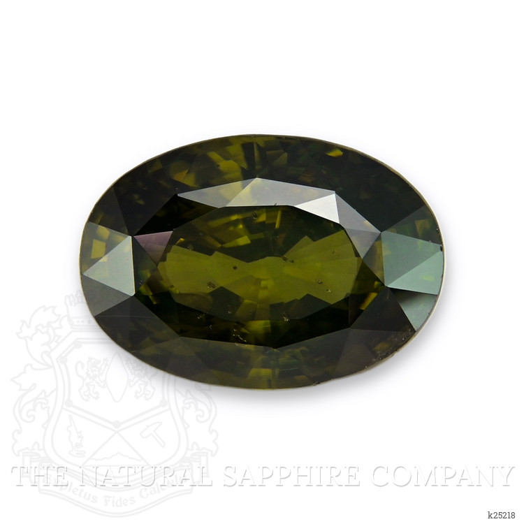 31.73 Ct. Yellowish Green Zircon from Brazil