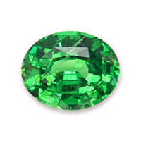1.25 Ct. Tsavorite Garnet from Tanzania Video