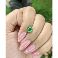 1.25 Ct. Tsavorite Garnet from Tanzania Life Style