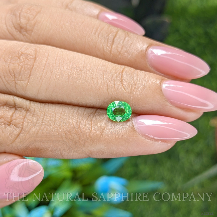 0.92 Ct. Tsavorite Garnet from Tanzania