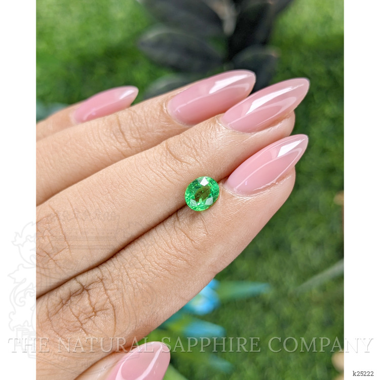 0.92 Ct. Tsavorite Garnet from Tanzania