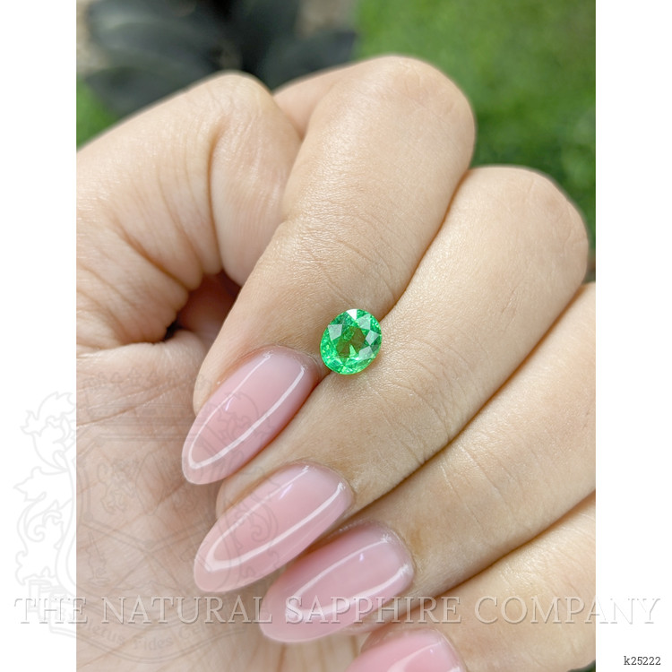 0.92 Ct. Tsavorite Garnet from Tanzania