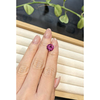 3.31 Ct. Pinkish Purple Garnet from Tanzania Life Style