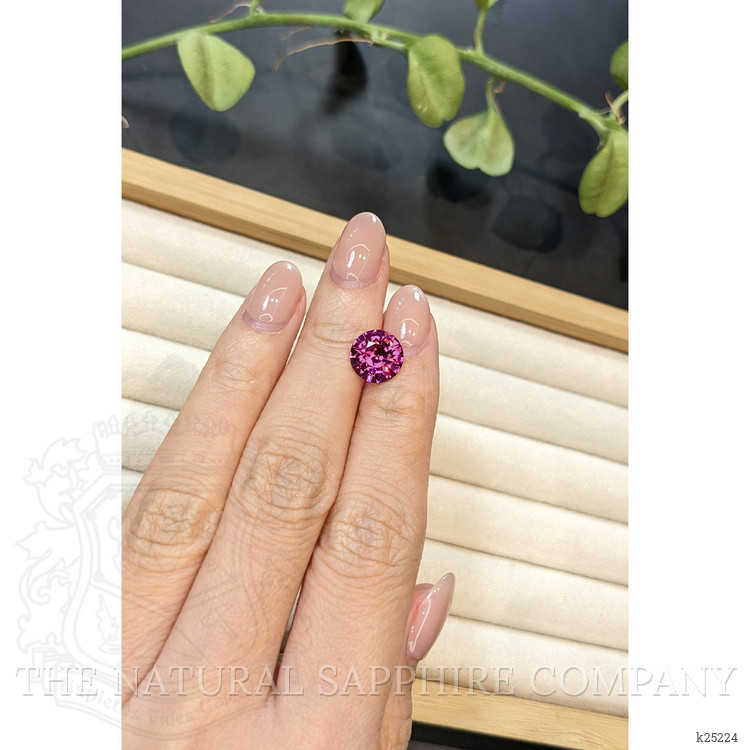 3.31 Ct. Pinkish Purple Garnet from Tanzania