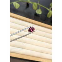 3.72 Ct. Purplish Red Garnet from Tanzania Life Style
