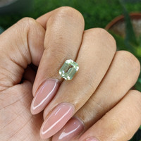 1.56 Ct. Green Chrysoberyl from Tanzania Life Style
