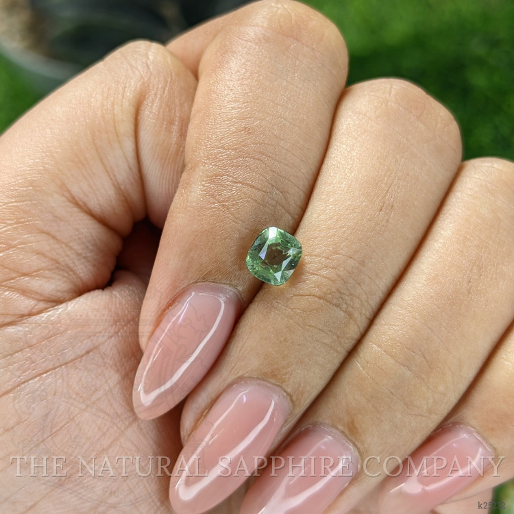 1.01 Ct. Green Grossular Garnet from Tanzania