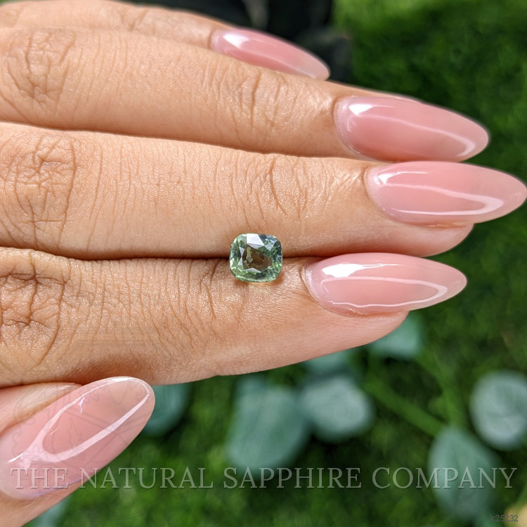 1.01 Ct. Green Grossular Garnet from Tanzania