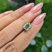 1.71 Ct. Green Chrysoberyl from Tanzania Life Style
