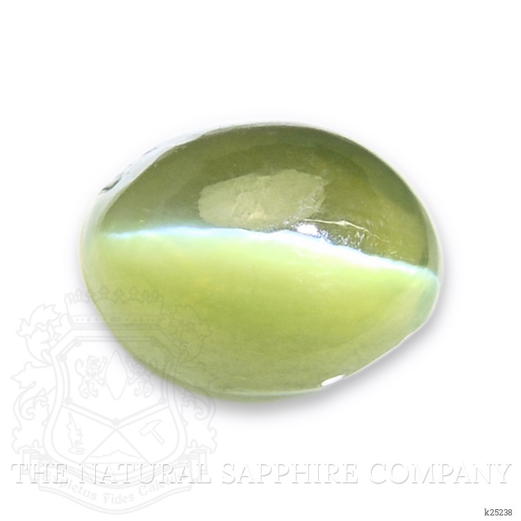 1.43 Ct. Green Cabochon Chrysoberyl from Tanzania