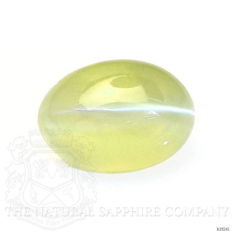 1.36 Ct. Greenish Yellow Cabochon Chrysoberyl from Tanzania