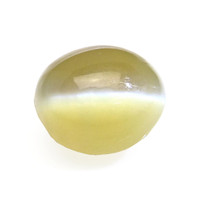 1.28 Ct. Greenish Yellow Cabochon Chrysoberyl from Tanzania Life Style