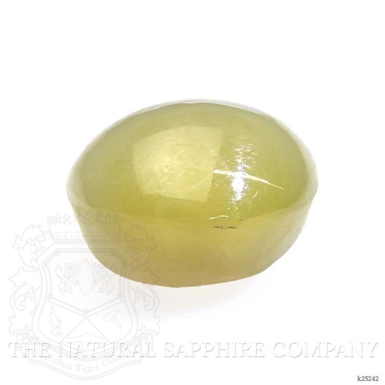 1.28 Ct. Greenish Yellow Cabochon Chrysoberyl from Tanzania