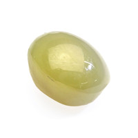 1.28 Ct. Greenish Yellow Cabochon Chrysoberyl from Tanzania Life Style