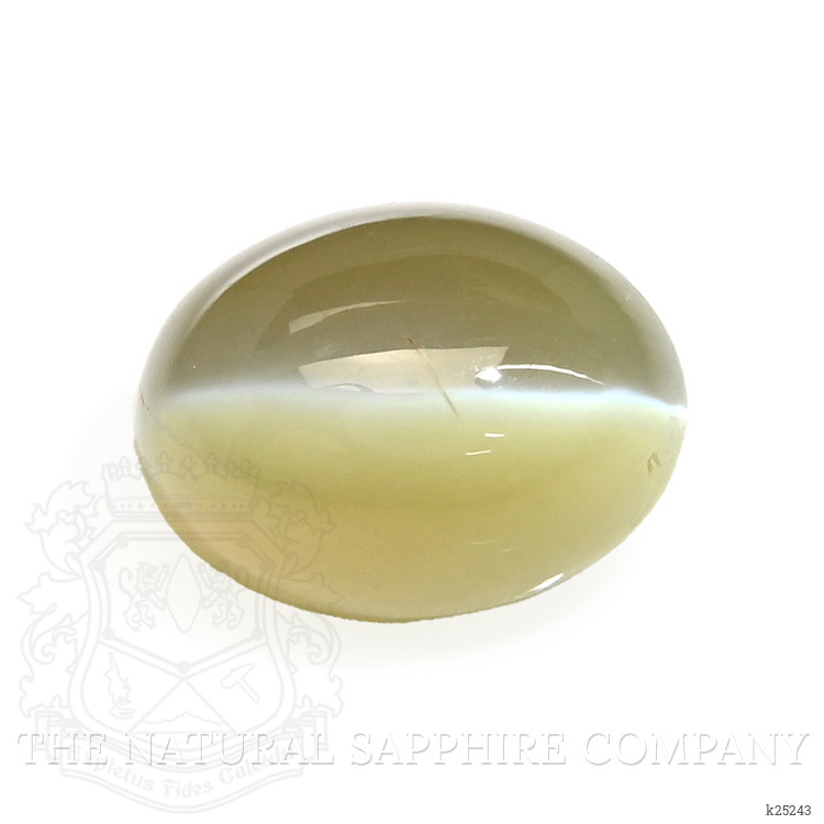 2.37 Ct. Greenish Brown Cabochon Chrysoberyl from Tanzania