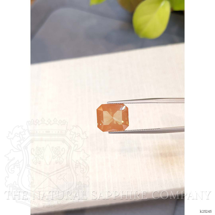 6.88 Ct. Orangish Brown Andesine from Africa