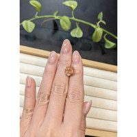 3.71 Ct. Orangish Brown Andesine from Africa Life Style