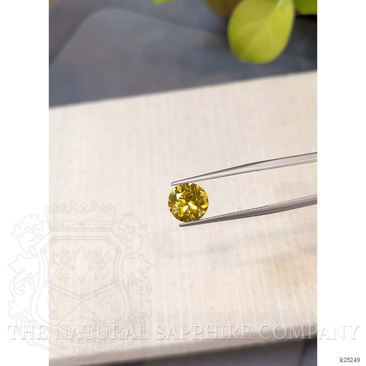 3.55 Ct. Brownish Yellow Zircon from South Africa