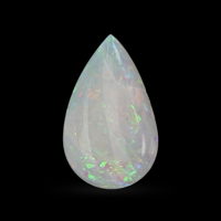 1.54 Ct. Cabochon White Opal from Australia Video
