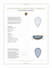 1.54 Ct. Cabochon White Opal from Australia 3 D Scan Report