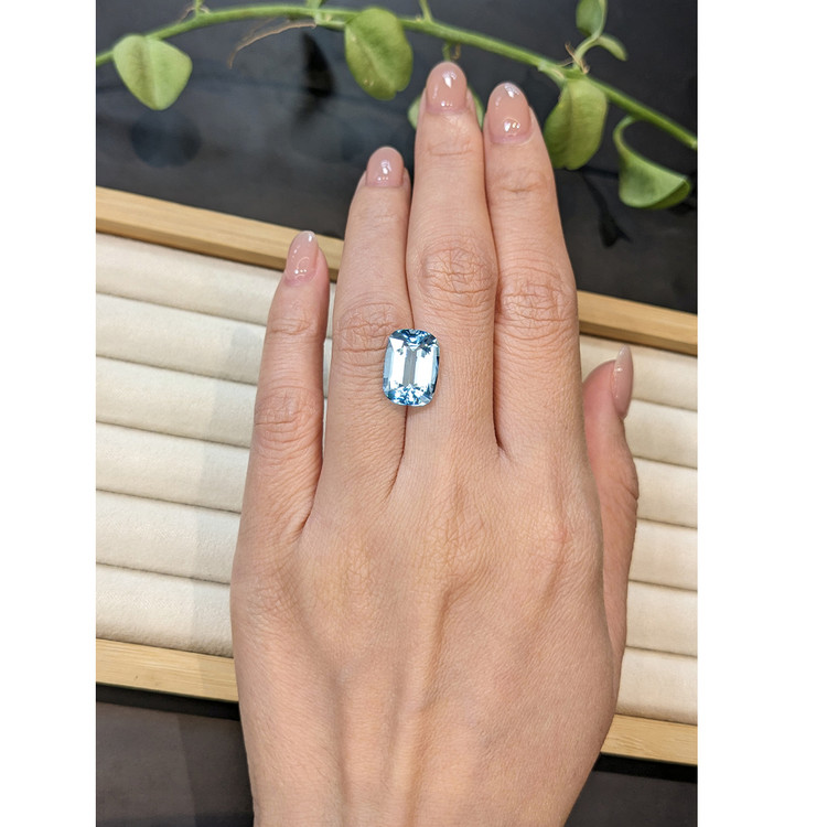 4.71 Ct. Blue Aquamarine from Brazil