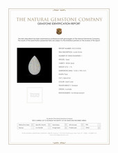 1.76 Ct. Cabochon White Opal from Australia Scan Report