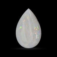 1.76 Ct. Cabochon White Opal from Australia Video