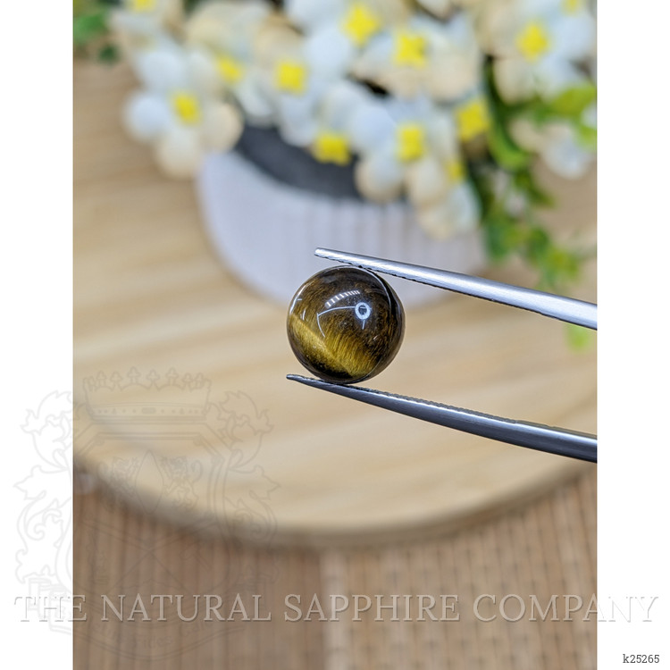 4.35 Ct. Cabochon Tiger's Eye from South Africa
