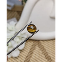 4.29 Ct. Cabochon Tiger's Eye from South Africa Life Style