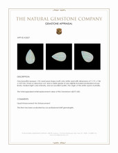 1.94 Ct. Cabochon White Opal from Australia Appraisal