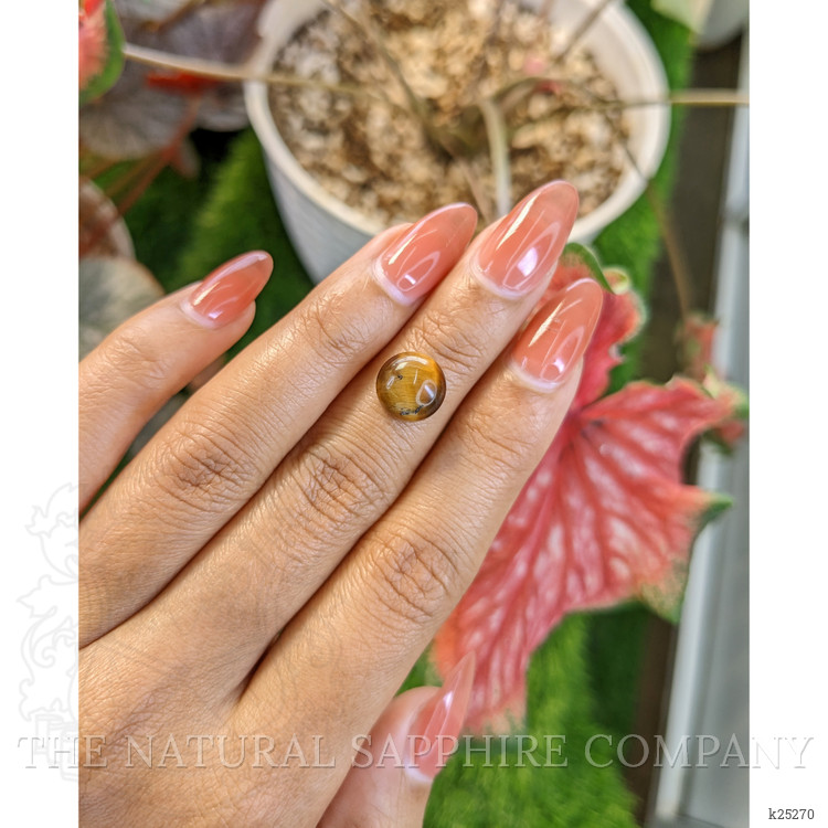 4.36 Ct. Cabochon Tiger's Eye from South Africa