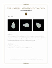 1.13 Ct. White Opal from Australia Appraisal