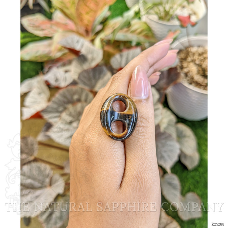 23.85 Ct. Cabochon Tiger's Eye from South Africa