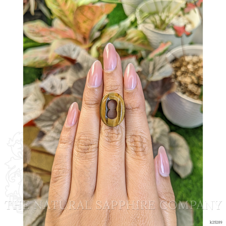 10.14 Ct. Cabochon Tiger's Eye from South Africa