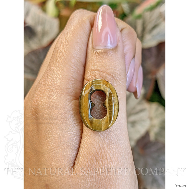 10.14 Ct. Cabochon Tiger's Eye from South Africa