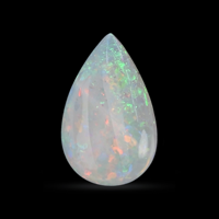 1.43 Ct. Cabochon White Opal from Australia Video