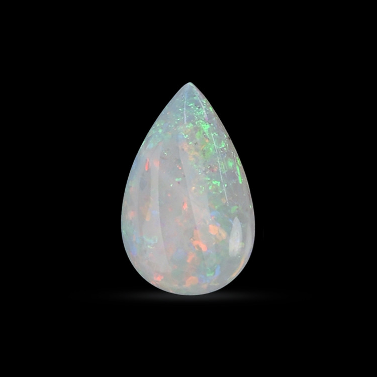 1.43 Ct. Cabochon White Opal from Australia