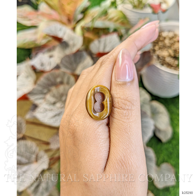 10.33 Ct. Cabochon Tiger's Eye from South Africa