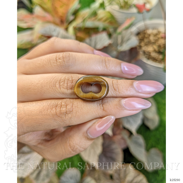 10.33 Ct. Cabochon Tiger's Eye from South Africa