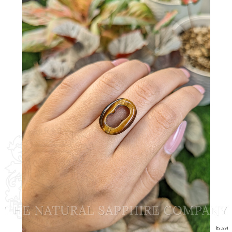 8.20 Ct. Cabochon Tiger's Eye from South Africa