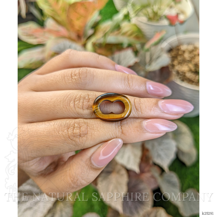 8.20 Ct. Cabochon Tiger's Eye from South Africa