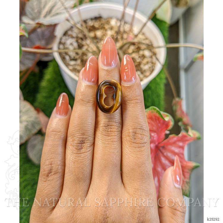 9.91 Ct. Cabochon Tiger's Eye from South Africa