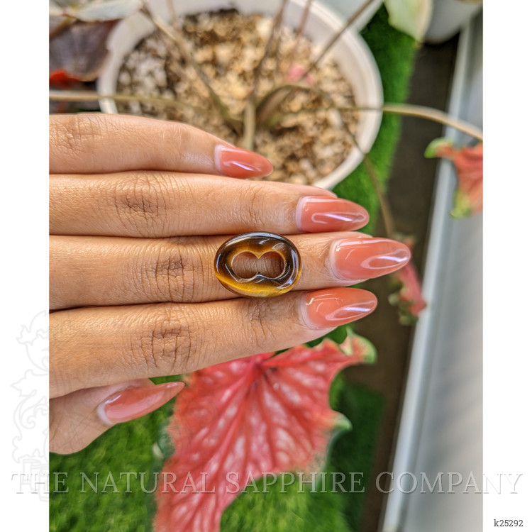 9.91 Ct. Cabochon Tiger's Eye from South Africa