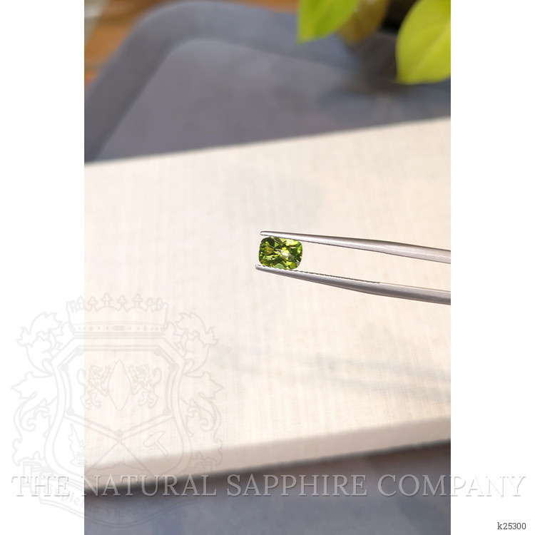 1.06 Ct. Green (Lime Green) Peridot from Burma (Myanmar)