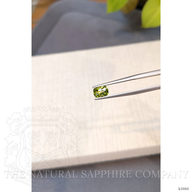 1.06 Ct. Green (Lime Green) Peridot from Burma (Myanmar)