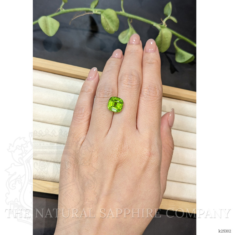 5.04 Ct. Yellowish Green Peridot from Pakistan