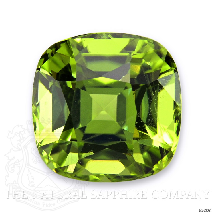 3.93 Ct. Green (Lime Green) Peridot from Pakistan